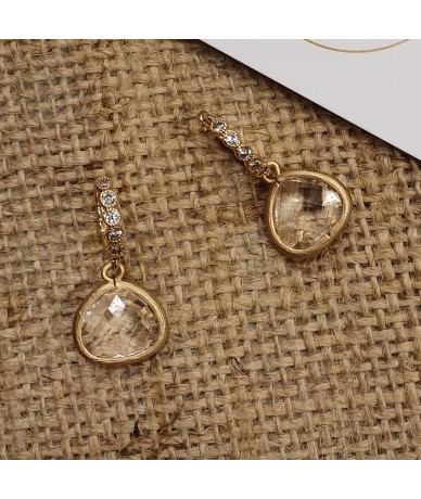 Cristal earrings by AnneLOr London to offer as birthday gift